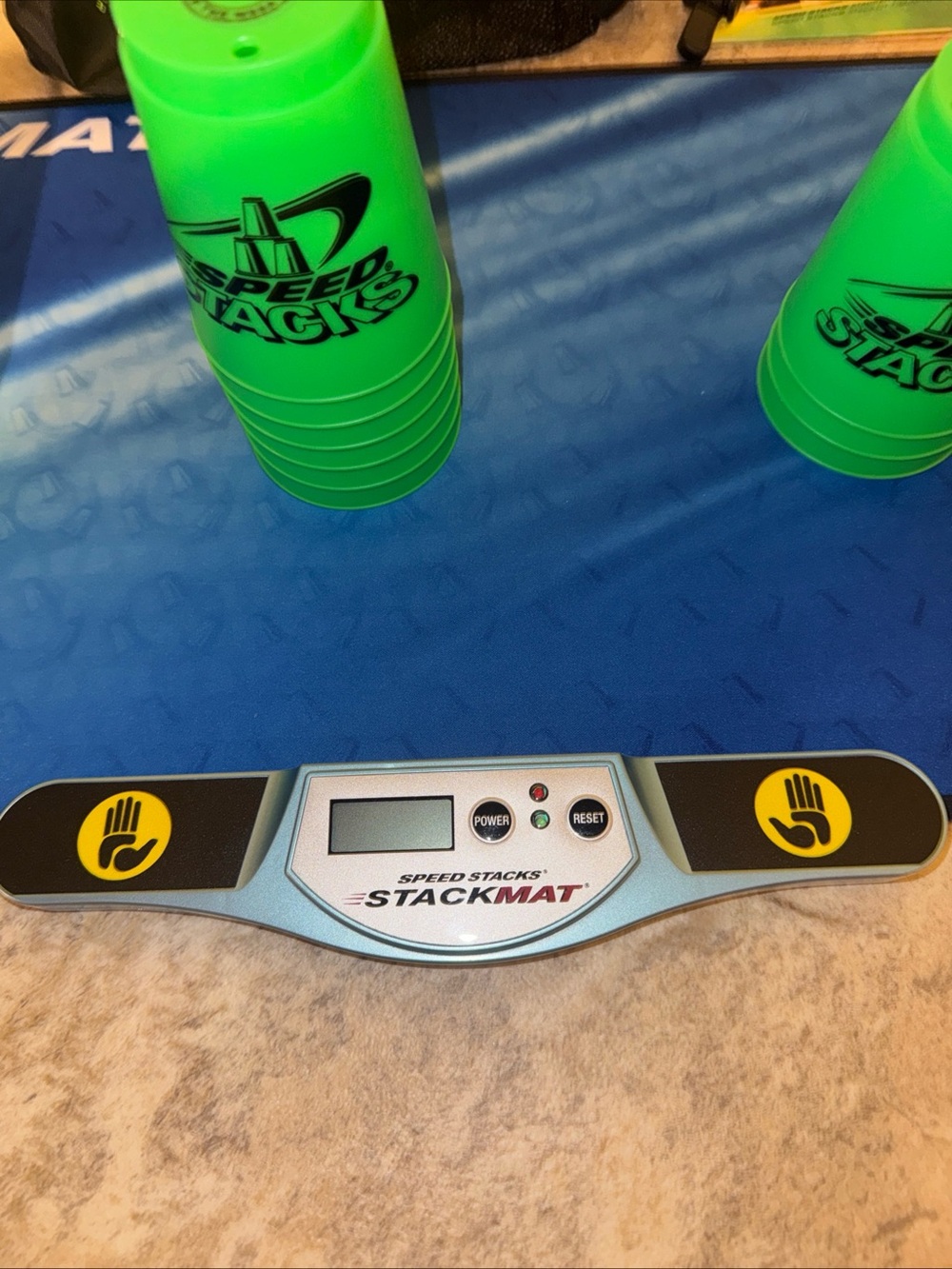 Speed Stacks Green StackMat Cup Set - Picture 5 of 10